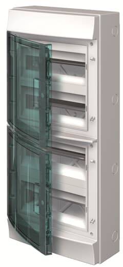 Striebel & John 1SLM006500S1217 M65W448TN3 Verteilerschrank Aufputz Anzahl Reihen = 4 Inhalt 1St.