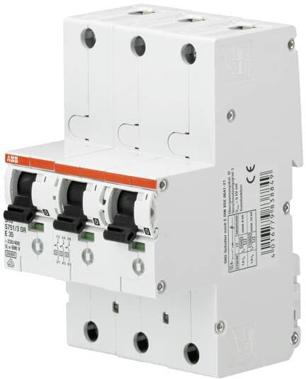 ABB 2CDH781001R2402 S751/3DR-E40 Hauptleitungsschutzschalter 3polig