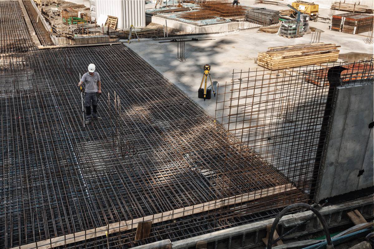 Stabila LAR 160, 7-pcs Rotationslaser inkl. Stativ, inkl. 5m Nivellierlatte Reichweite (max.): 600m