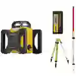 Stabila LAR 160, 7-pcs Rotationslaser inkl. Stativ, inkl. 5m Nivellierlatte Reichweite (max.): 600m Stabila LAR 160, 7-pcs Rotationslaser inkl. Stativ, inkl. 5m Nivellierlatte Reichweite (max.): 600m