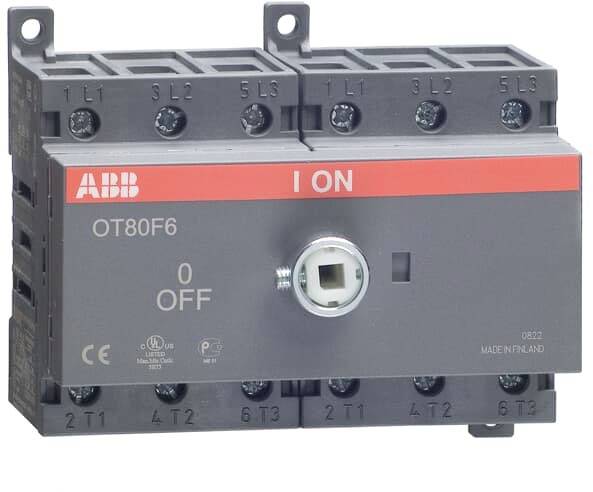 ABB 1SCA105427R1001 OT80F6 Lasttrennschalter 6polig