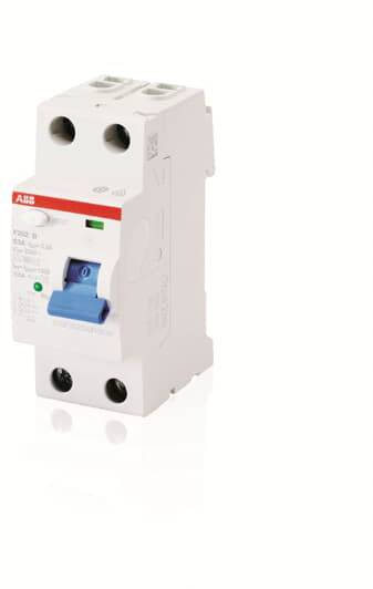 ABB 2CSF202592R1250 F202 B-25/0,03 FI-Schutzschalter B 2polig 25 A 0.03 A 230 V