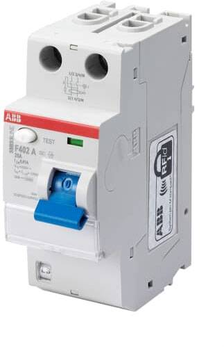 ABB 2CSF502110R1250 F402 25 A30 FI-Schutzschalter F 2polig 25A 0.03A 230