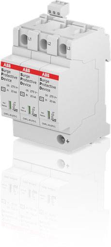 ABB 2CTB803873R2500 OVR T2 3L 40-275 P TS QS Einbau-Modul 1St.
