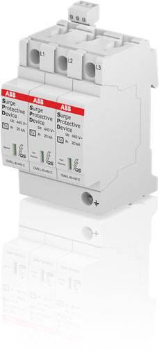 ABB 2CTB803873R2700 OVR T2 3L 40-440 P TS QS Einbau-Modul 1St.