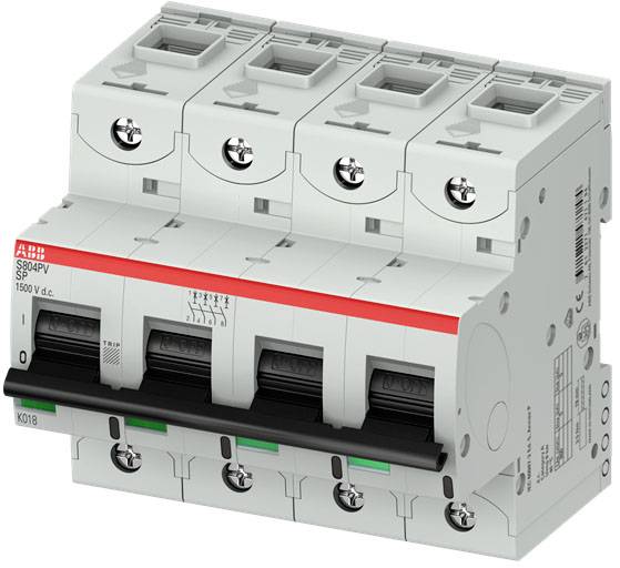 ABB S804PV-SP16 Photovoltaik-Sicherung 4polig