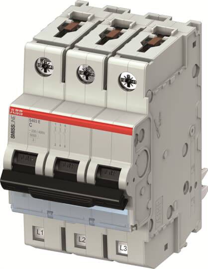 ABB 2CCS553001R0134 S403E-C13 Leitungsschutzschalter 3polig