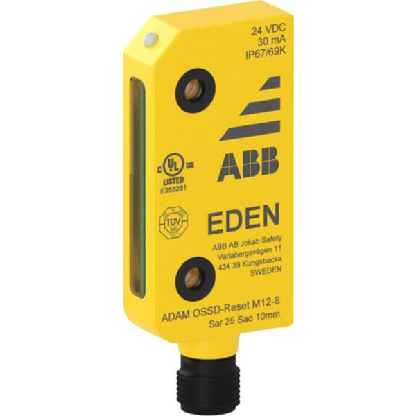 ABB Sicherheitsschaltgerät Adam OSSD-Reset M12-8 2TLA020051R5900 (L x B x H) 12 x 30 x 75.2mm