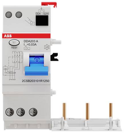 ABB 2CSB203101R1250 DDA203 A-25/0,03 FI-Block A 3polig 25A 0.03A 230V