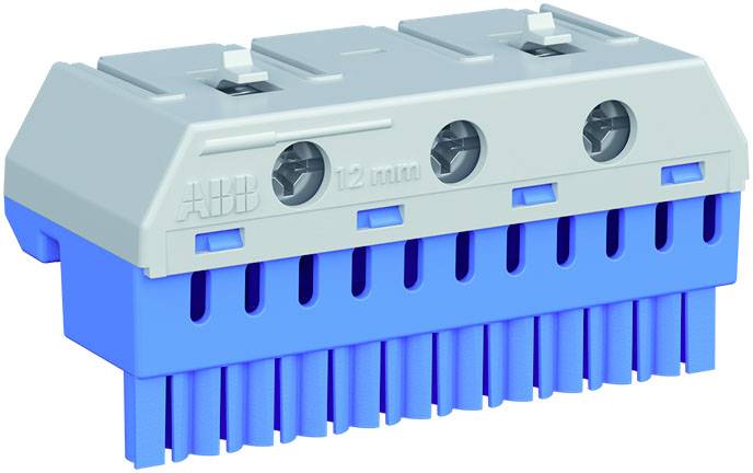 Striebel & John 2CPX062753R9999 ZK113B Klemmenblock flexibel: -25mm² starr: -25mm² 1 St. Blau