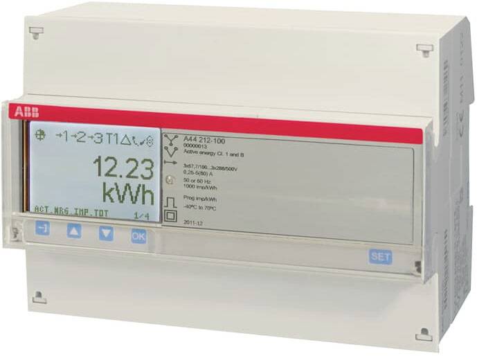 ABB A44 212-100 2CMA170534R1000 Drehstromzähler 1St.