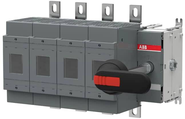 ABB 1SCA022753R3550 OS400D40N2P Lasttrennschalter 4polig 400A