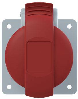 ABB 416RU6 2CMA193187R1000 CEE Anbaudose 16 A 5polig 346 V 1 St.