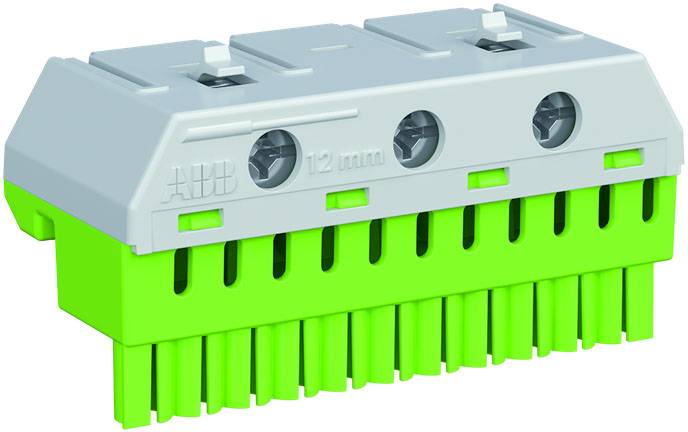 Striebel & John 2CPX062759R9999 ZK113G Klemmenblock flexibel: -25mm² starr: -25mm² 1 St. Grün