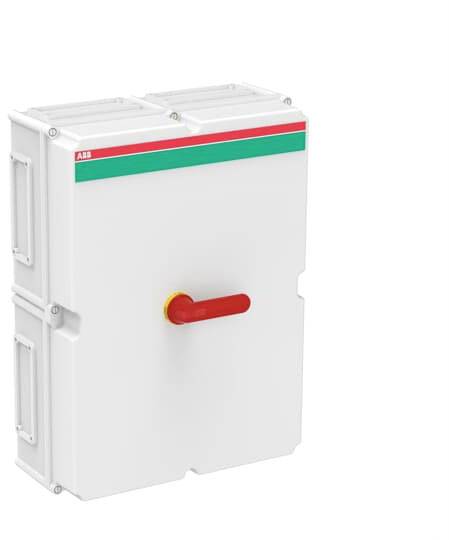 ABB Lasttrennschalter Rot 6polig 200A 1SCA022297R8480