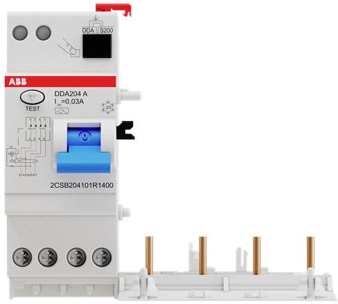 ABB 2CSB204101R1400 DDA204 A-40/0,03 FI-Block A 4polig 40 A 0.03 A 230 V