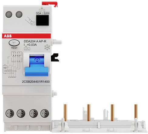 ABB 2CSB204401R1400 DDA204 A-40/0,03 AP-R FI-Block A 4polig 40A 0.03A 230V