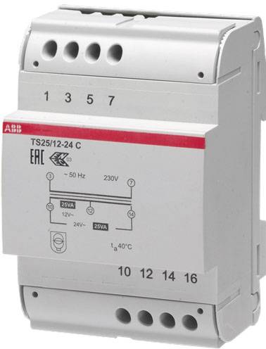 ABB 2CSM251043R0811 Klingel-Transformator 12 V, 24V 1A
