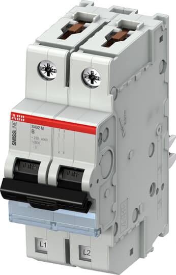 ABB 2CCS572001R0255 S402M-B25 Leitungsschutzschalter 2polig