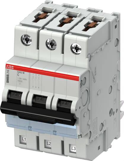 ABB 2CCS573001R0504 S403M-C50 Leitungsschutzschalter 3polig