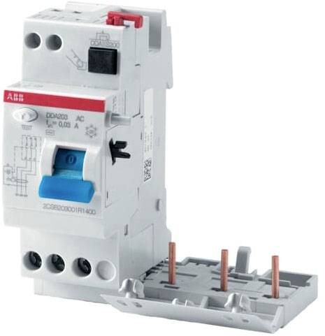 ABB 2CSB203101R4250 DDA203 A-25/0,5 FI-Block A 3polig 25A 0.5A 230V