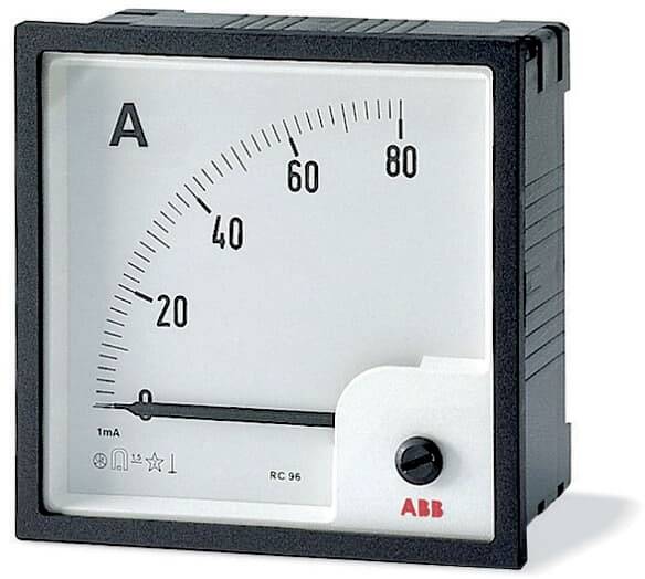 ABB AMT1-A5/96 Amperemeter AMT1-A5/96 Schaltschranktürmontage