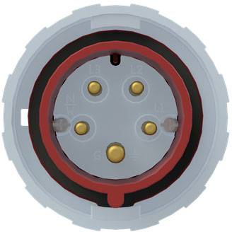 ABB 416P6W 2CMA166494R1000 CEE Stecker 16 A 5polig 1 St.