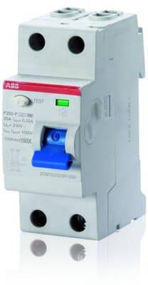 ABB 2CSF202325R1250 F202 F-25/0,03 FI-Schutzschalter F 2polig 25 A 0.03 A 230 V