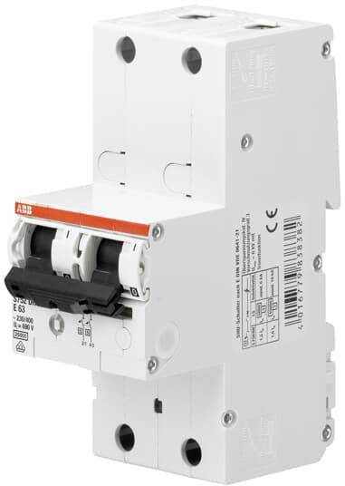 ABB 2CDH782001R0607 S752DR-K63 Hauptleitungsschutzschalter 2polig