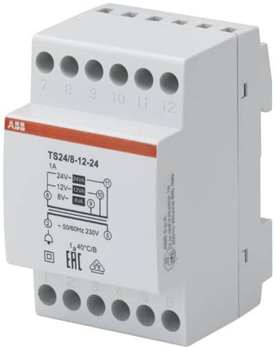 ABB 2CSM228695R0812 Klingel-Transformator 8 V, 12 V, 24V 3A