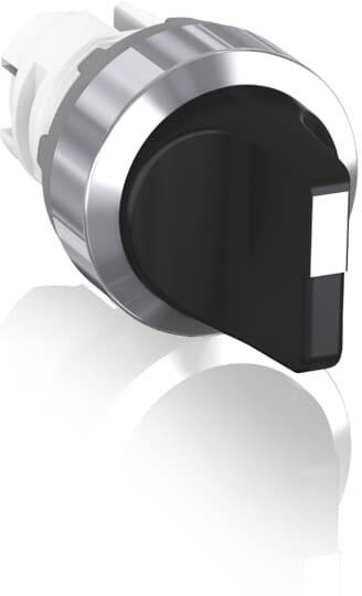 ABB 1SFA611211R2006 M3SS2-20B Wahlschalter Chrom, Schwarz 1St.