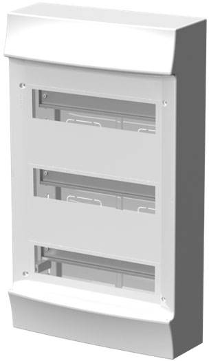 Striebel & John 1SLM004100S3307 M41W336N3 Verteilerschrank Aufputz Anzahl Reihen = 3 Inhalt 1 St.