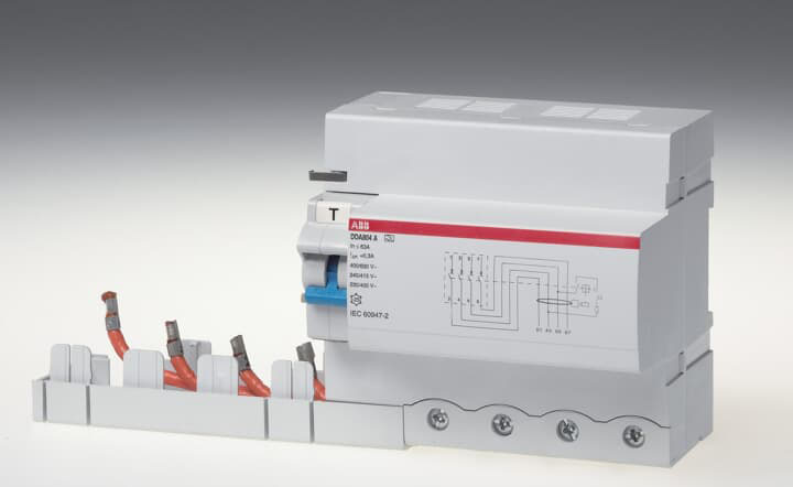 ABB 2CSB804401R1630 DDA804 A-63/0,03 AP-R FI-Block A 4polig 63A 0.03A 230V