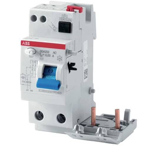 ABB 2CSB202401R1630 DDA202 A-63/0,03 AP-R FI-Block A 2polig 63A 0.03A 230V