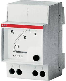 ABB 2CSM310030R1001 AMT1/5 AMT1-5 Amperemeter analog Direktmessung,5A,Wechselstrom