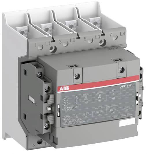 ABB AF116-40-22B-13 Schalter 4 Schließer, 2 Schließer 100V 116A 1St.