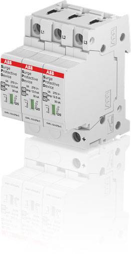 ABB 2CTB815710R1800 OVR T1-T2 3L 12.5-275s P QS Überspannungsschutz-Ableiter 12.5 kA 1St.
