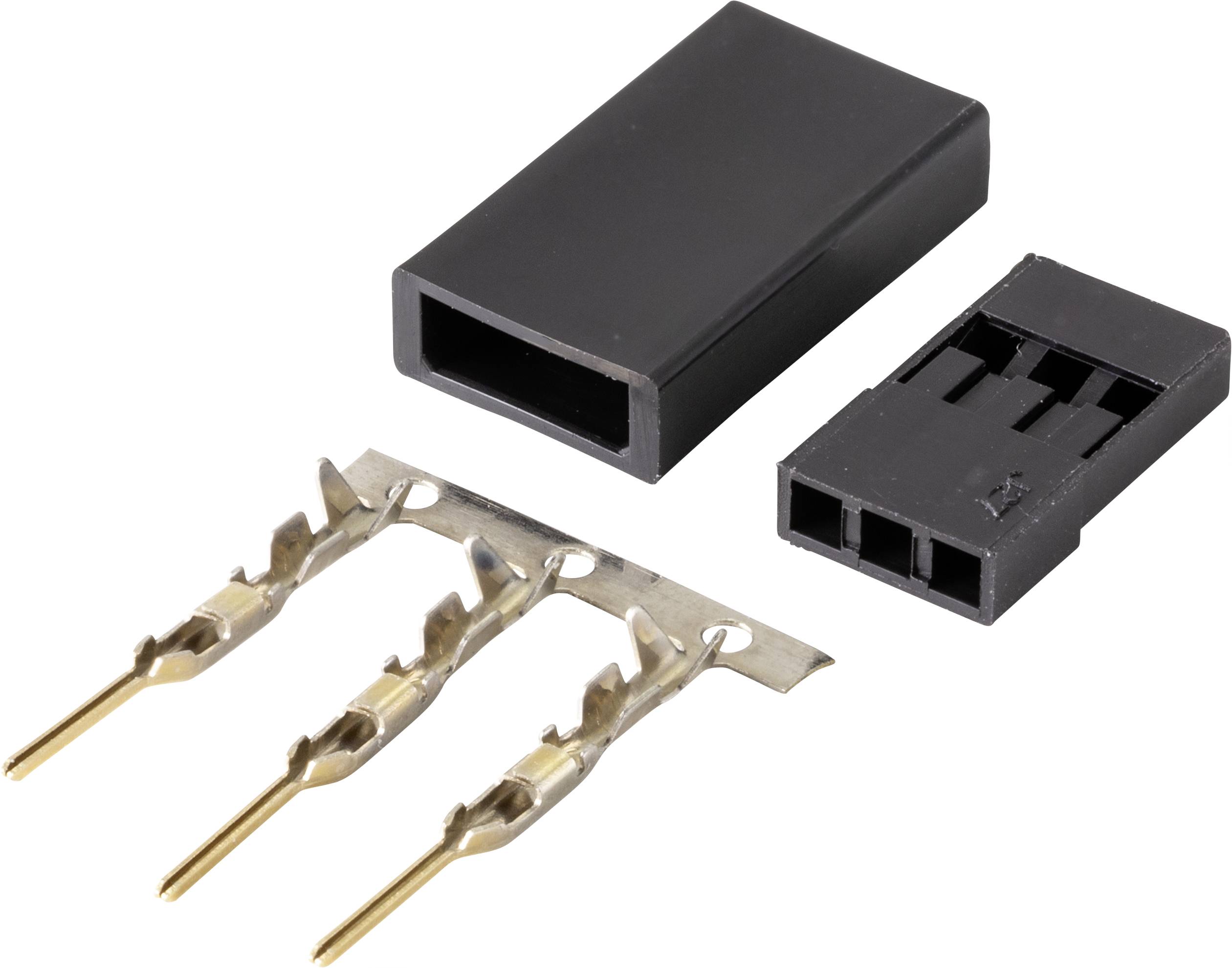 Reely Servo-Stecker JR-Stecker 10 St.