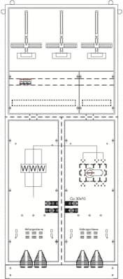 Striebel & John 2CPX032959R9999 KS4274 Verteilerschrank Aufputz Anzahl Reihen = 3 Inhalt 1St.