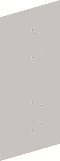 Striebel & John 2CPX010680R9999 Trennwand Stahl 1St.