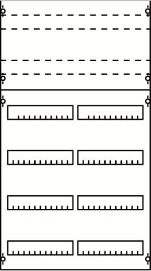Striebel & John 2CPX077811R9999 Verteilerfeld Anzahl Reihen 4 1St.