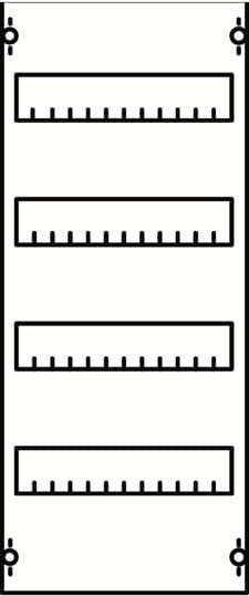 Striebel & John 2CPX037591R9999 Reiheneinbaugeräte-Modul Anzahl Reihen 4 1St.
