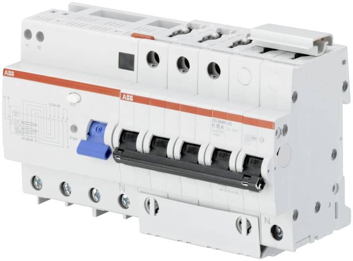 ABB 2CDR274568R1165 FI-Schutzschalter/Leitungsschutzschalter 4polig