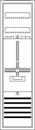 Striebel & John 2CPX035868R9999 KS200 Zählerschrank Anzahl Reihen = 1 Inhalt 1St.