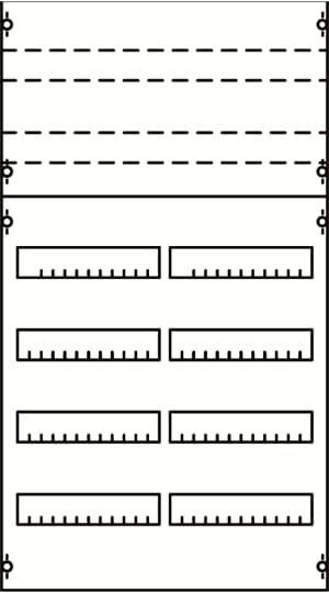 Striebel & John 2CPX037625R9999 Reiheneinbaugeräte-Modul Anzahl Reihen 4 1St.