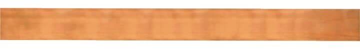Ein horizontales, durchgehend orangefarbenes Band ohne Muster oder Textur.