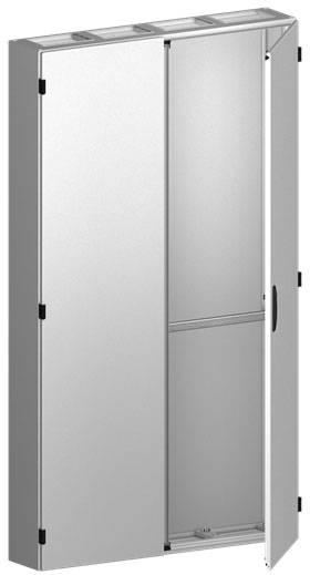 Striebel & John TH412G Standschrank 48 x 1850 x 225 Kunststoff, Stahlblech Grau, Lichtgrau (RAL 7035) 1St.