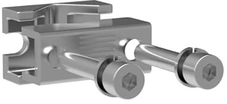 Striebel & John ZX252P10 8WH10001GG08 Gleitmutter 6mm Stahl 10St.