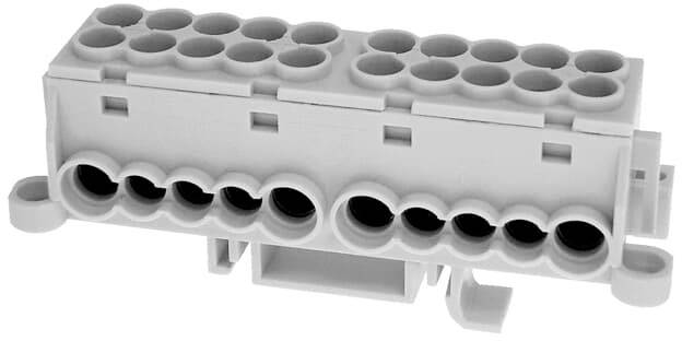 Striebel & John 2CPX038519R9999 Einspeiseklemme Anzahl Reihen 6 2polig 63 A 1 St.