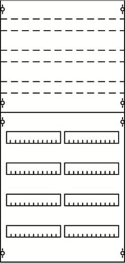 Striebel & John 2CPX037642R9999 Reiheneinbaugeräte-Modul Anzahl Reihen 4 1St.